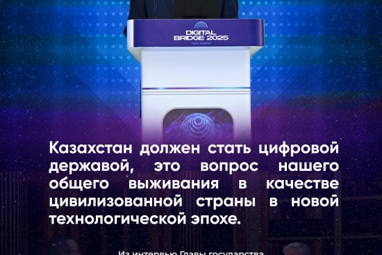 Из интервью Главы государства Касым-Жомарта Токаева